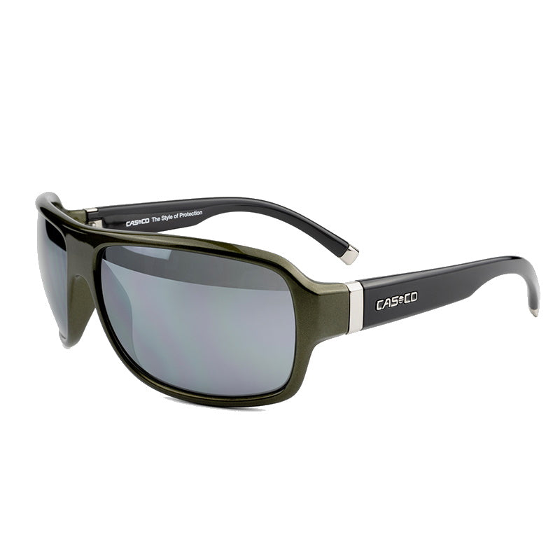 Casco SX-61 bicolor zonnebril groen