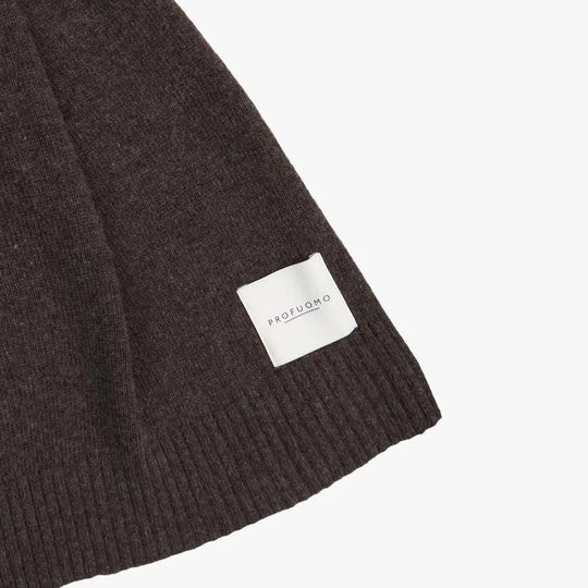 Profuomo wol-cashmere sjaal bruin - Damplein 9 Mode & SKI
