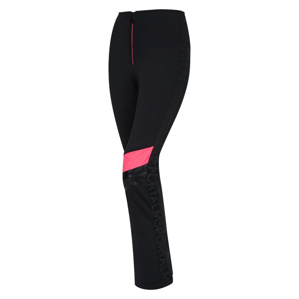Sportalm Ambra softshell skibroek zwart/roze - Damplein 9 Mode & SKI