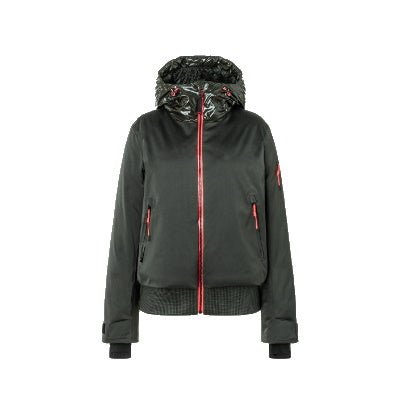 Bogner Fire & Ice Emely2 dames jas donkergrijs - Damplein 9 Mode & SKI