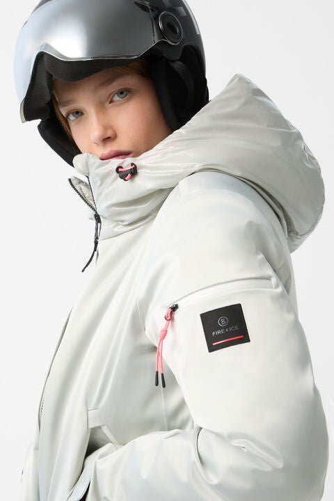 Bogner Fire & Ice Emely2 dames jas storm gray - Damplein 9 Mode & SKI