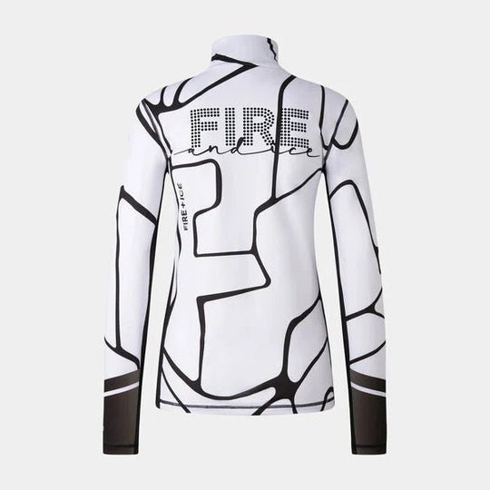 Bogner Fire & Ice Ilvy dames pully wit/zwart - Damplein 9 Mode & SKI