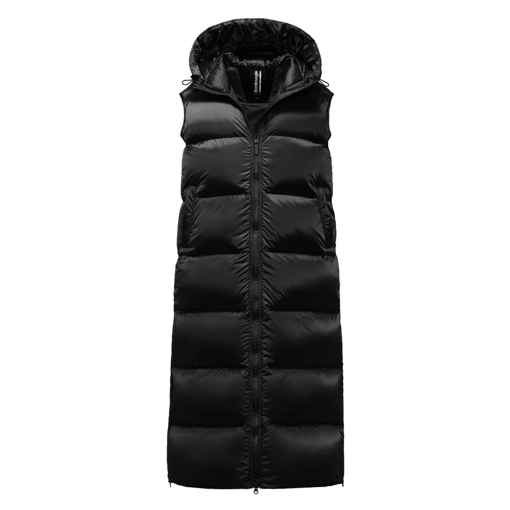 Bomboogie dames bodywarmer lang zwart - Damplein 9 Mode & SKI