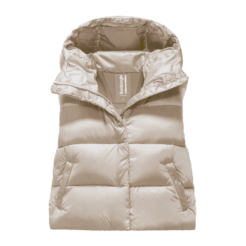 Bomboogie dames bodywarmer Ottawa champagne - Damplein 9 Mode & SKI