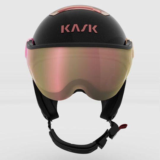 Kask Chrome Visor skihelm black/gold - photochromic lens - Damplein 9 Mode & SKI