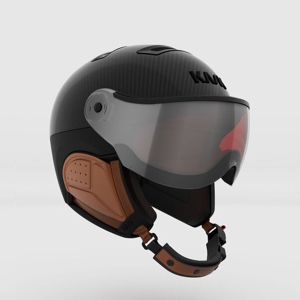 Kask Elite Visor skihelm carbon brown - photochromatic - Damplein 9 Mode & SKI