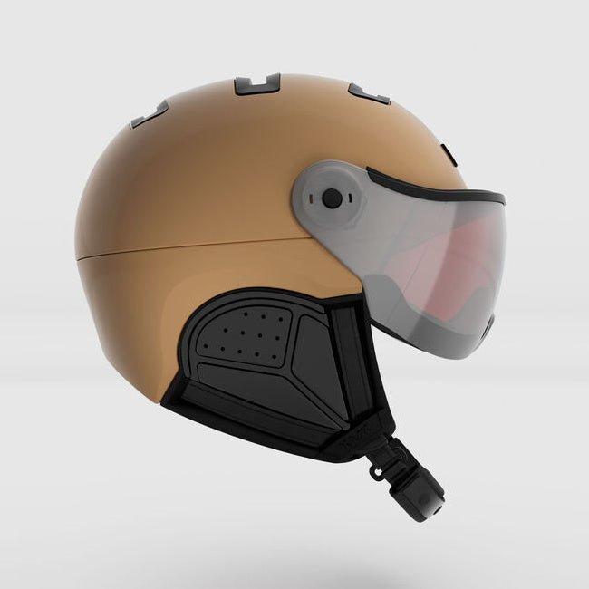 Kask Treasure Visor skihelm gold - Damplein 9 Mode & SKI