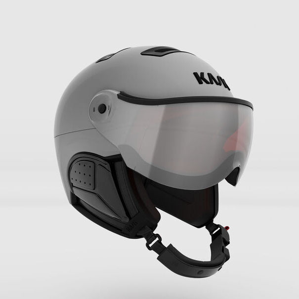 Kask Treasure Visor skihelm zilver - Damplein 9 Mode & SKI