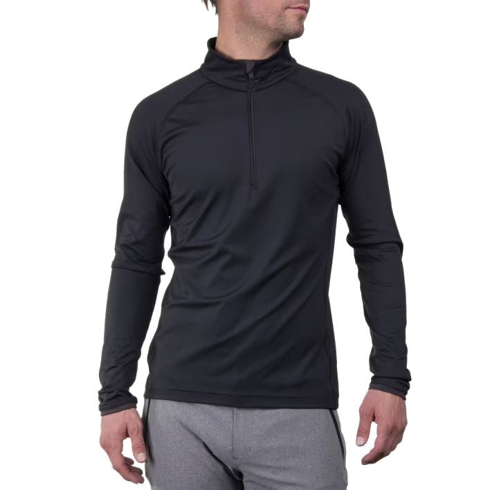 Kjus Feel heren midlayer black/dark dust - Damplein 9 Mode & SKI