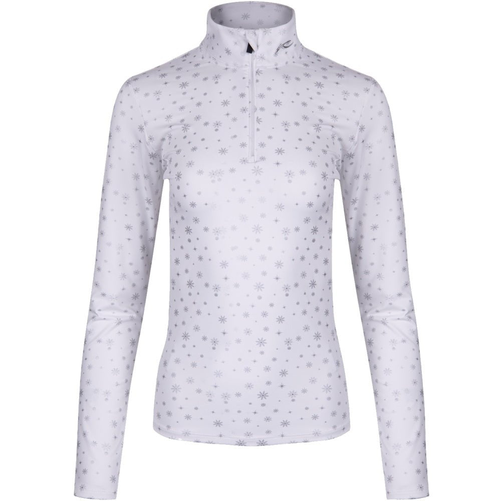 Kjus Motion dames midlayer wit/zilver - Damplein 9 Mode & SKI