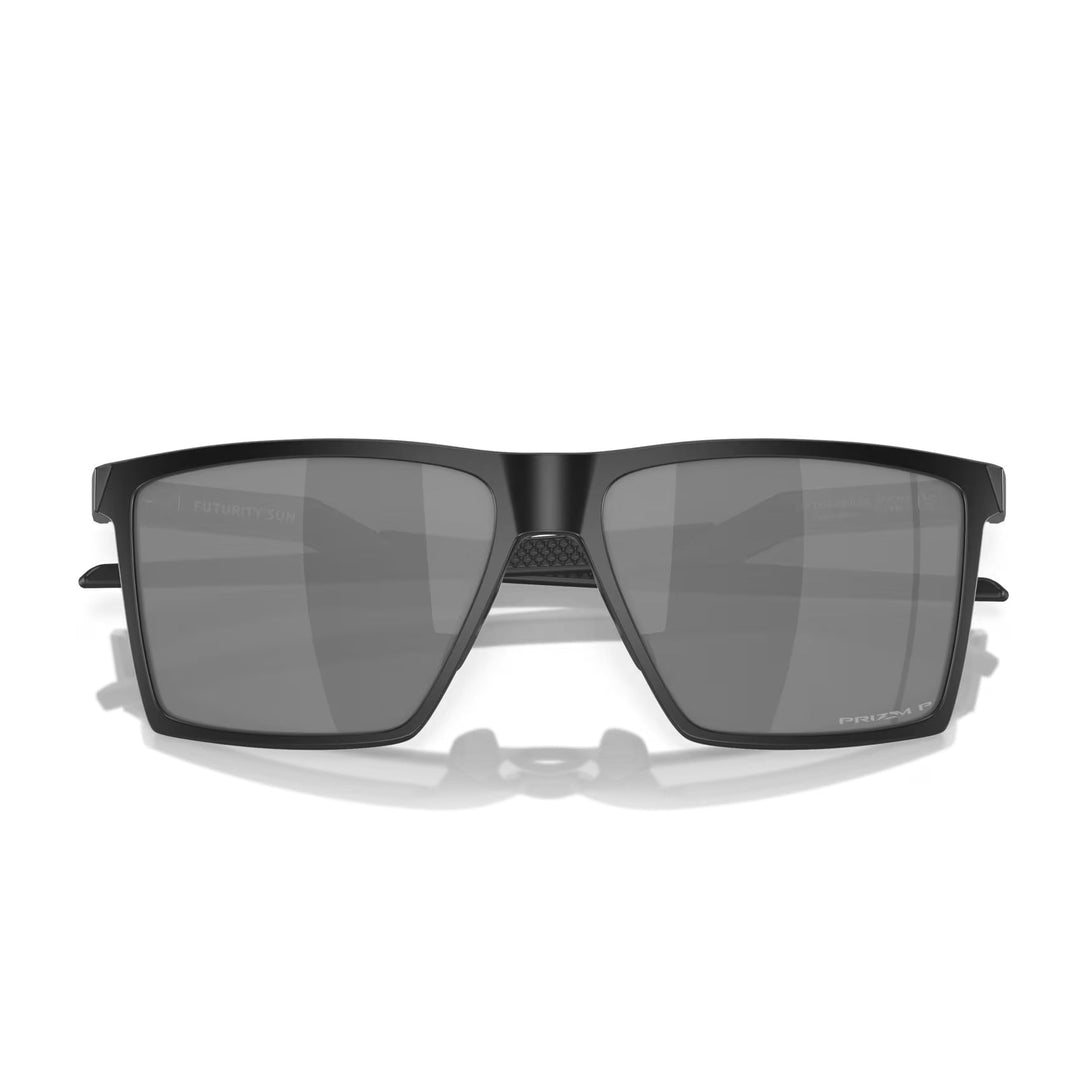 Oakley Futurity Sun Satin black - Prizm Black Polarized - Damplein 9 Mode & SKI