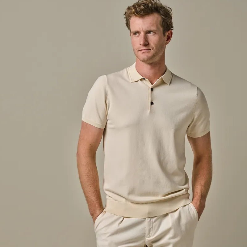 Profuomo polo offwhite - Damplein 9 Mode & SKI