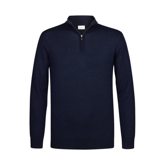 Profuomo pullover half - zip navy - Damplein 9 Mode & SKI