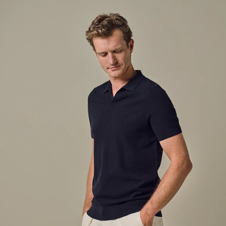 Profuomo Riva polo navy - Damplein 9 Mode & SKI