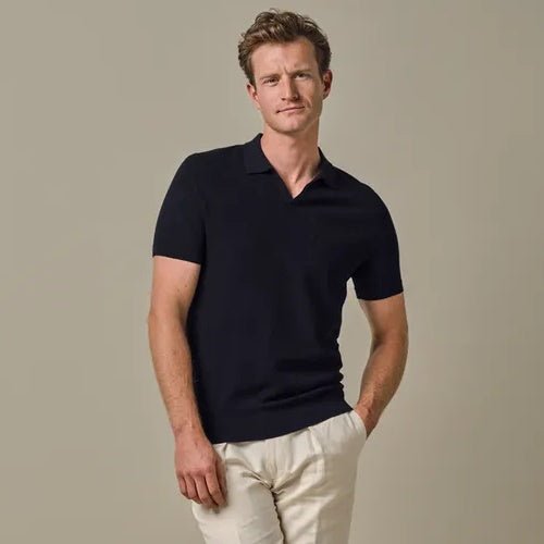 Profuomo Riva polo navy - Damplein 9 Mode & SKI