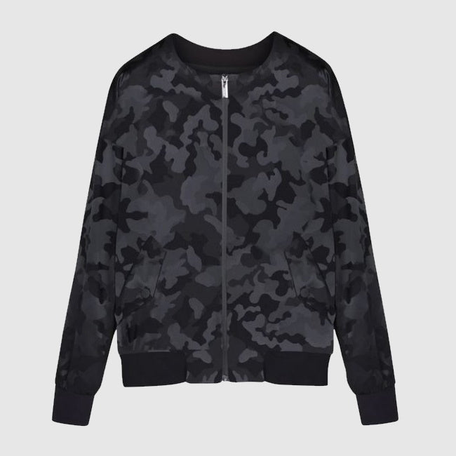 RRD camo bomber dames jas zwart - Damplein 9 Mode & SKI