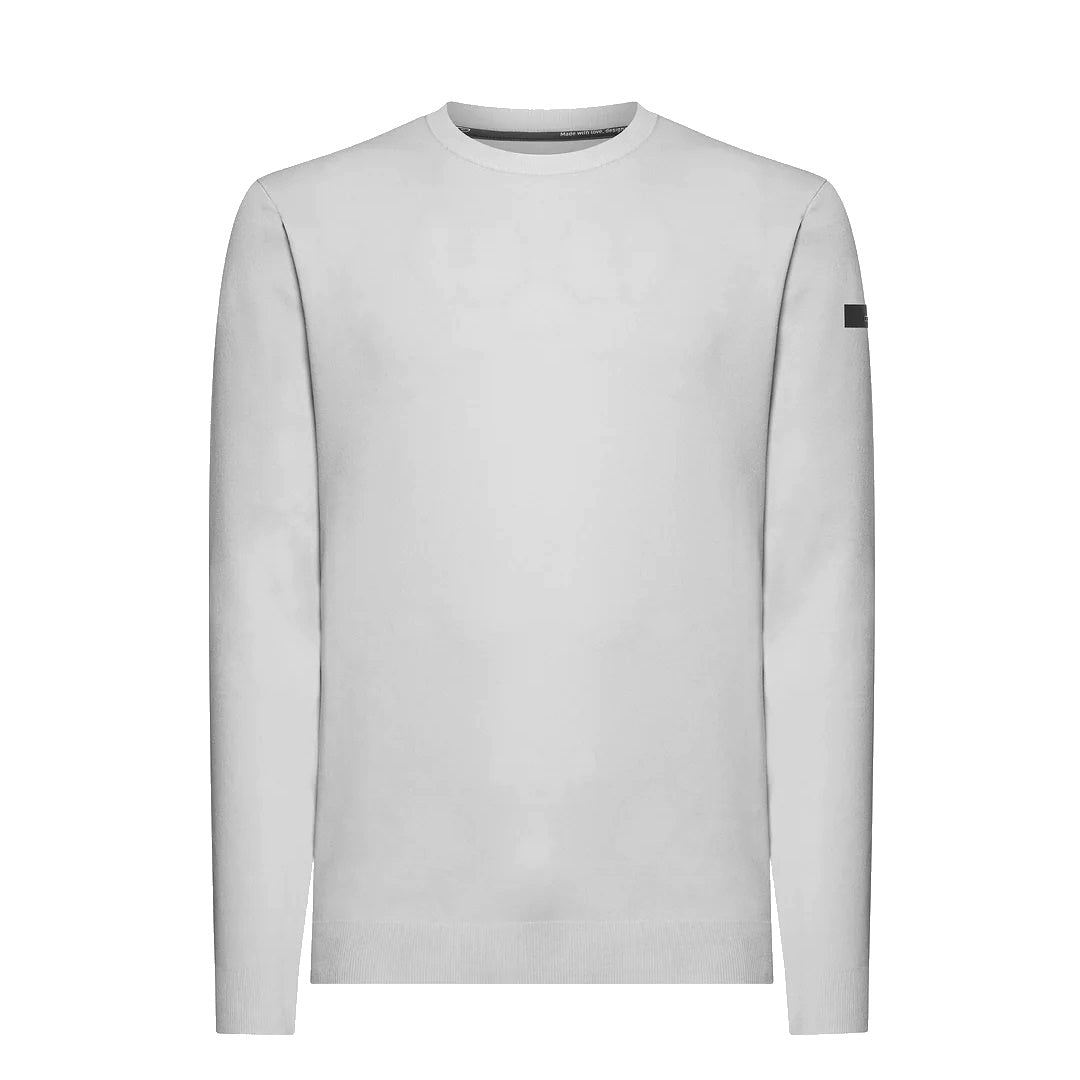 RRD Maxwell roundneck trui lichtgrijs - Damplein 9 Mode & SKI