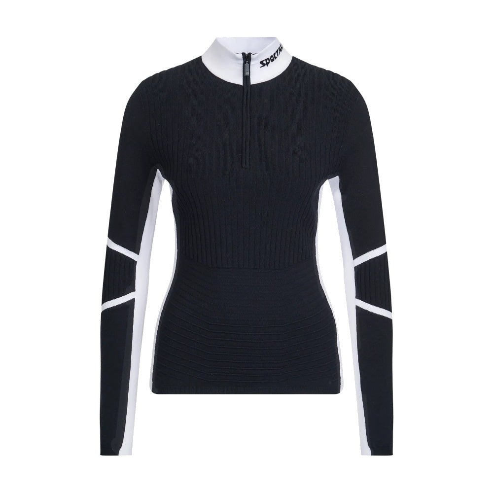 Sportalm Bukarest midlayer zwart - Damplein 9 Mode & SKI