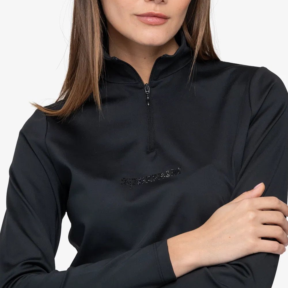 Sportalm Cortina midlayer zwart - Damplein 9 Mode & SKI