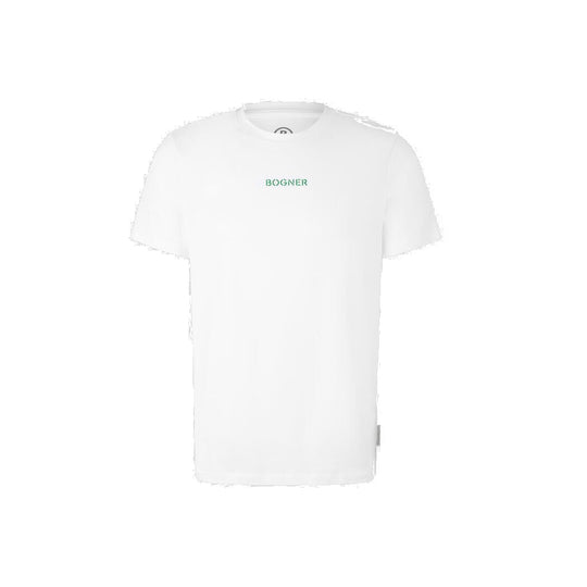 Bogner Sport Roc T-shirt logo wit - Damplein 9 Mode & SKI