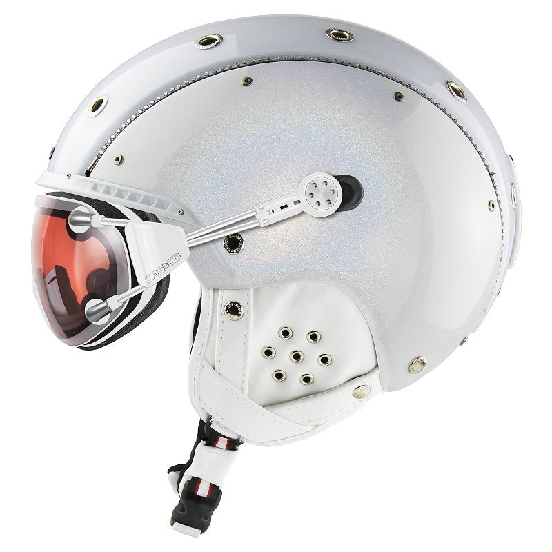 Casco SP-3 skihelm wit metallic (zonder lens) - Damplein 9 SKI & Mode