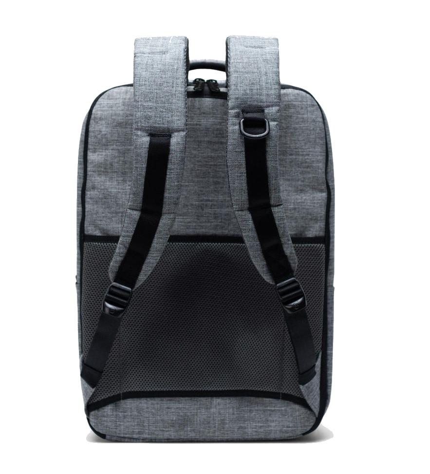 Herschel travel daypack rugtas raven crosshatch - Damplein 9 SKI & Fashion