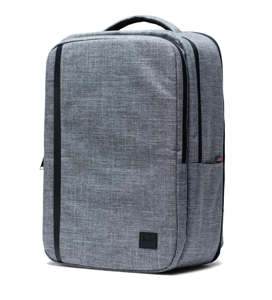Herschel travel daypack rugtas raven crosshatch - Damplein 9 SKI & Fashion
