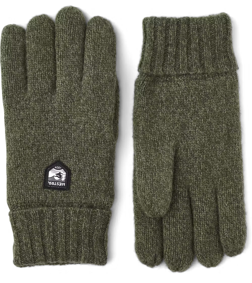 Hestra Basic Wool handschoenen groen - Damplein 9 Mode & SKI