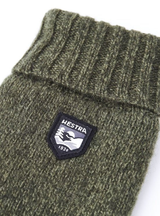 Hestra Basic Wool handschoenen groen - Damplein 9 Mode & SKI