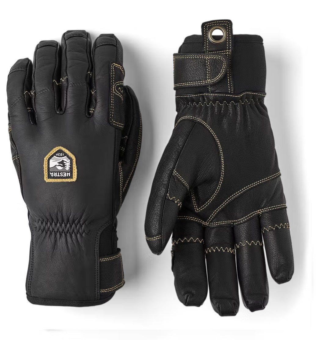 Hestra Ergo Grip Incline 5-finger skihandschoenen zwart - Damplein 9 SKI & Mode