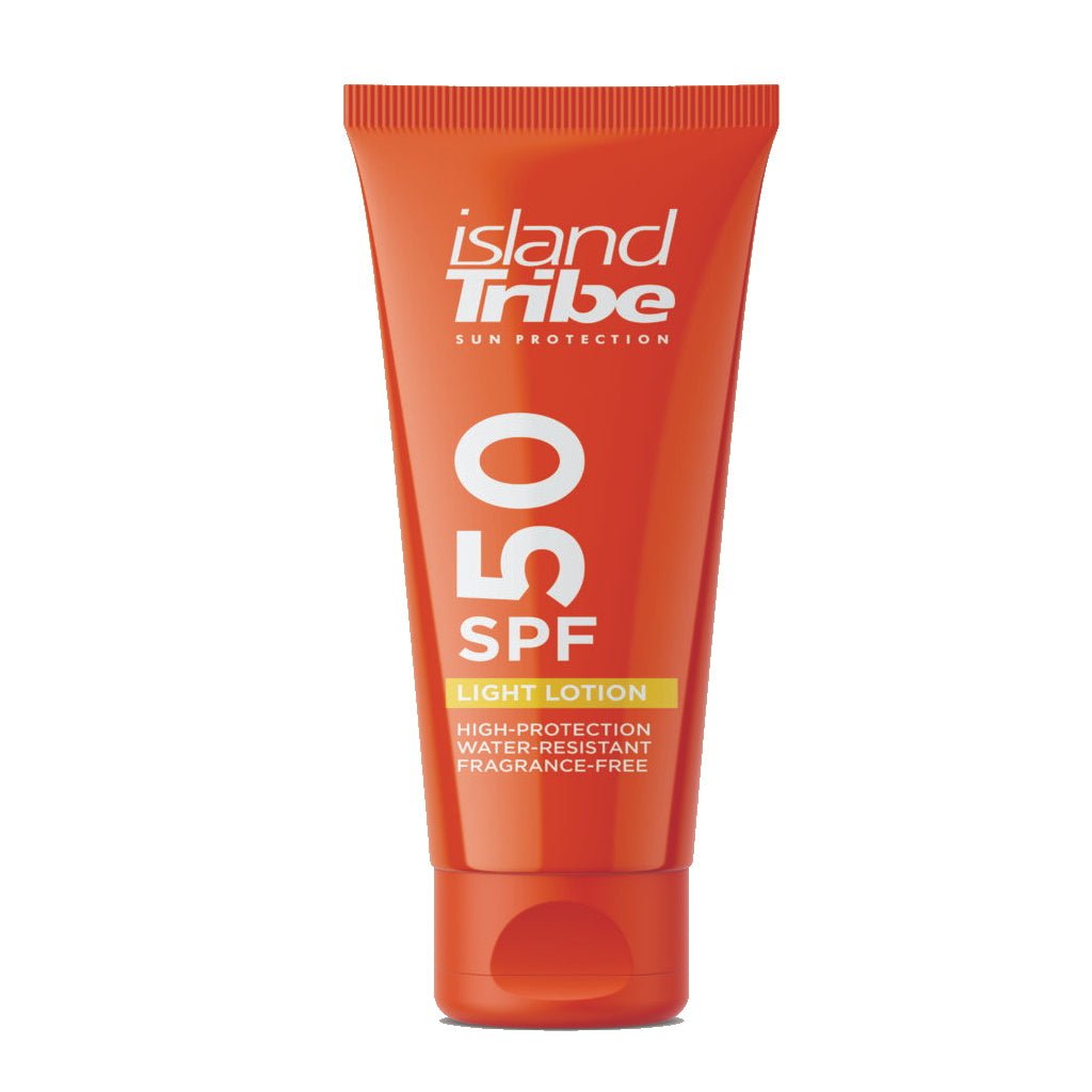 Island Tribe SPF 50 Light lotion - Damplein 9 SKI & Mode