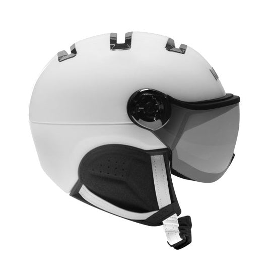 Kask Chrome Visor skihelm white/silver - photochromic lens - Damplein 9 SKI & Mode