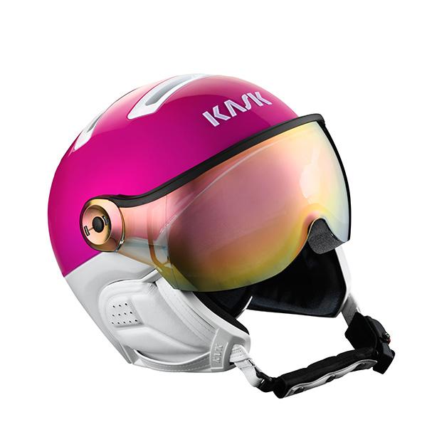 Kask Class Sport Visor skihelm Rose/Wit - Damplein 9 SKI & Mode