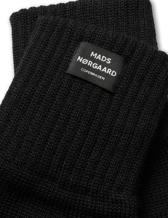 MADS Norgaard Arndy handschoenen zwart - Damplein 9 Mode & SKI