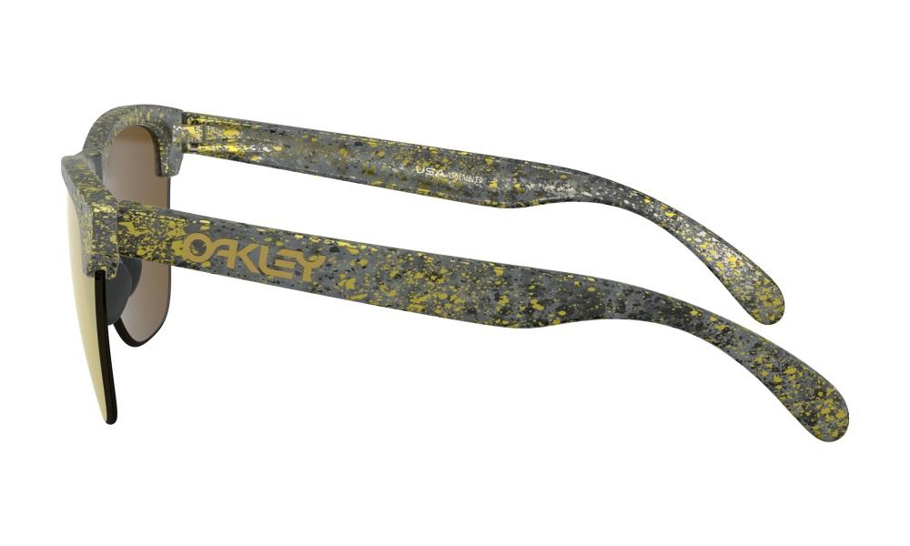 Oakley Frogskins Lite metallic splatter collection - 24K iridium - Damplein 9 SKI & Mode