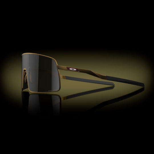 Oakley Sutro black matte gold Ti - Prizm black - Damplein 9 Mode & SKI