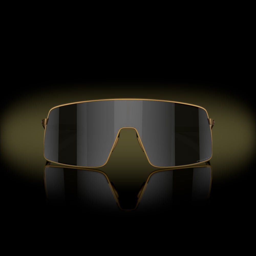Oakley Sutro black matte gold Ti - Prizm black - Damplein 9 Mode & SKI