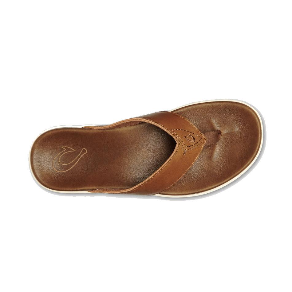 Olukai Nalukai heren slippers tan/tan - Damplein 9 SKI & Fashion