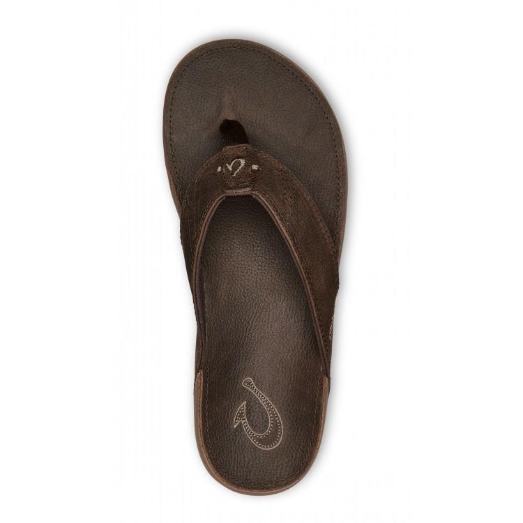 Olukai Nui heren slippers Espresso - Damplein 9 SKI & Fashion