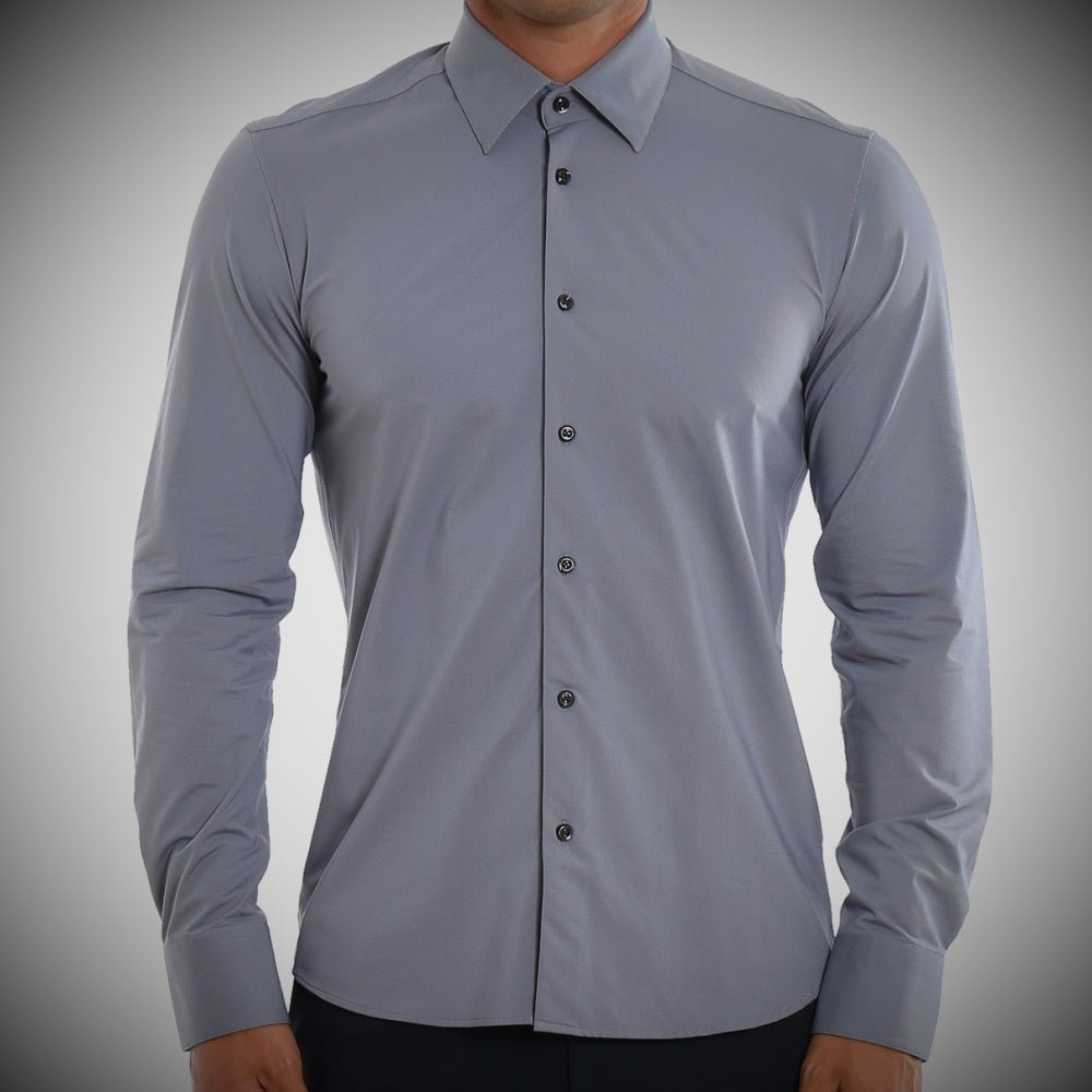 RRD heren blouse Oxford Jacquard blauw - Damplein 9 Mode & SKI