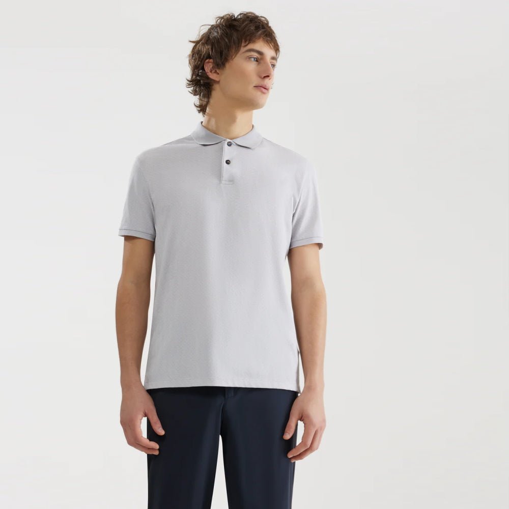 RRD heren Micro polo offwhite - Damplein 9 Mode & SKI