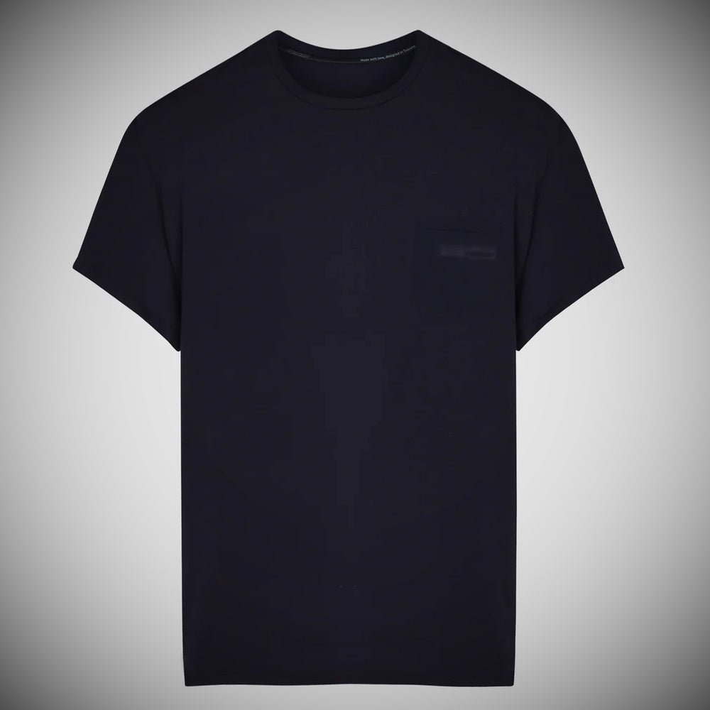 RRD heren Revo shirt blue black - Damplein 9 Mode & SKI