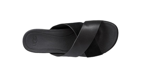 Ugg Kari dames slippers zwart - Damplein 9 SKI & Mode